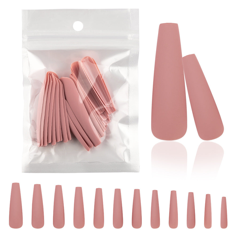 Wholesale Matte Extended Plastic Nail Stickers